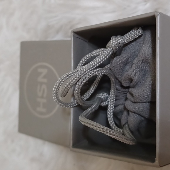 Colleen Lopez Sterling Silver Ruby & White Zircon Heart Drop Earrings NEW - Picture 9 of 9